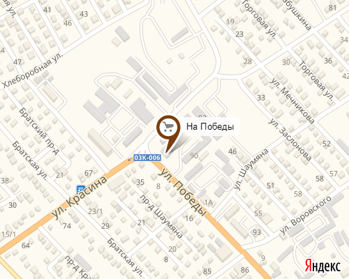 Лабинск на карте