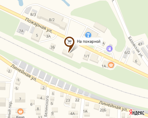 Кропоткин на карте